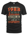 1988 TH05-K2 – Vintage Born to Be Sarcastic T-Shirt