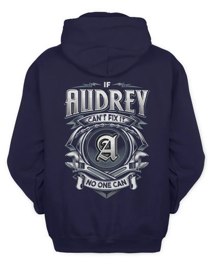 AUDREY AP81-K4-626 - Personalized Ahmed Quote Apparel “If Ahmed Can't Fix It, No One Can” - Unisex Hoodie - Navy