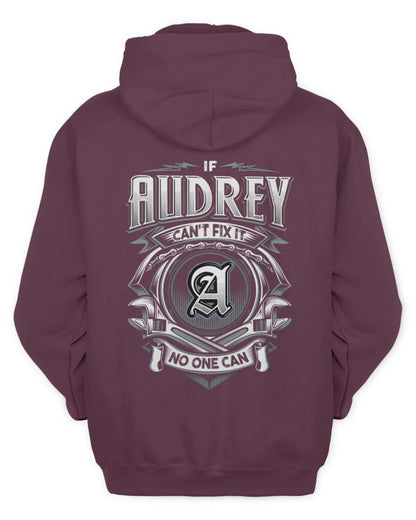 AUDREY AP81-K4-626 - Personalized Ahmed Quote Apparel “If Ahmed Can't Fix It, No One Can” - Unisex Hoodie - Maroon