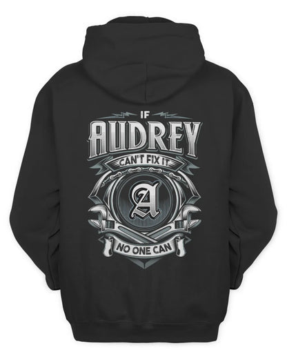 AUDREY AP81-K4-626 - Personalized Ahmed Quote Apparel “If Ahmed Can't Fix It, No One Can” - Unisex Hoodie - Black