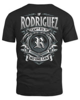 RODRIGUEZ AP81-K4-626 - Personalized Ahmed Quote Apparel “If Ahmed Can't Fix It, No One Can” - Unisex Standard T-Shirt - Black