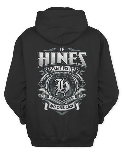 HINES AP81-K4-626 - Personalized Ahmed Quote Apparel “If Ahmed Can't Fix It, No One Can” - Unisex Hoodie - Black