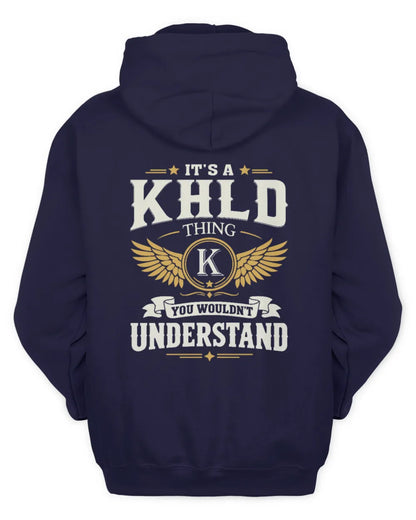 KHLD KT06-M008 It’s a [NAME] Thing – You Wouldn’t Understand | Personalized Vintage T-Shirt - Unisex Hoodie - Navy