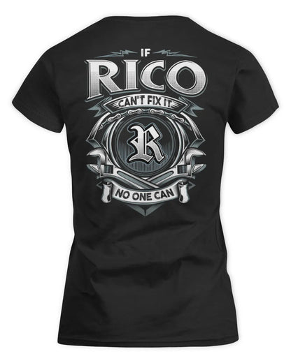 RICO AP81-K4-626 - Personalized Ahmed Quote Apparel “If Ahmed Can't Fix It, No One Can” - Women's Standard T-Shirt - Black