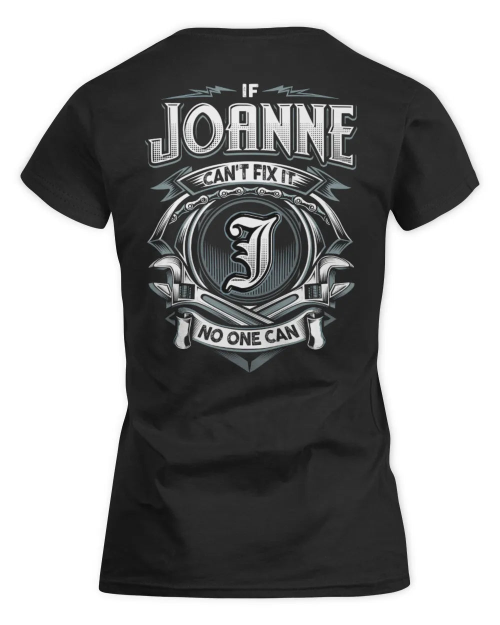 JOANNE AP81-K4-626 - Personalized Ahmed Quote Apparel “If Ahmed Can't Fix It, No One Can” - Women's Standard T-Shirt - Black