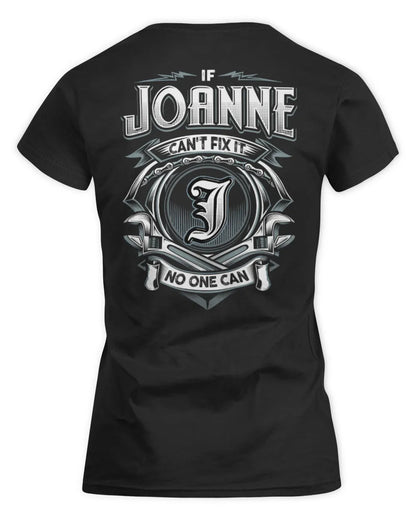 JOANNE AP81-K4-626 - Personalized Ahmed Quote Apparel “If Ahmed Can't Fix It, No One Can” - Women's Standard T-Shirt - Black
