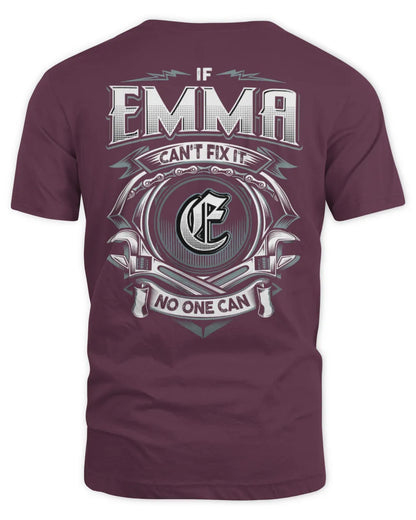 EMMA AP81-K4-626 - Personalized Ahmed Quote Apparel “If Ahmed Can't Fix It, No One Can” - Unisex Standard T-Shirt - Maroon