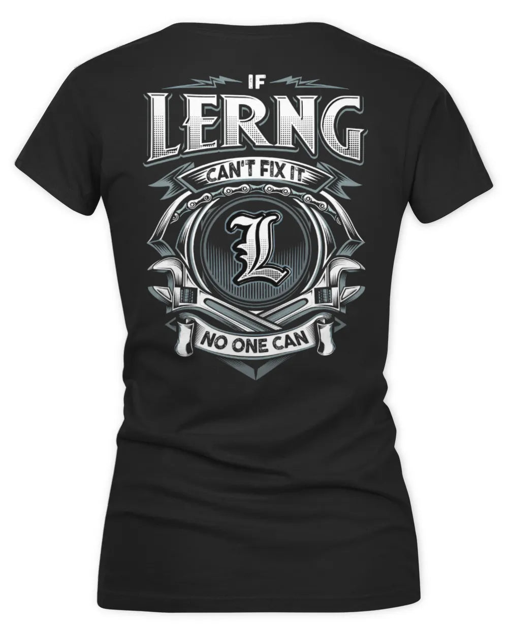 LERNG AP81-K4-626 - Personalized Ahmed Quote Apparel “If Ahmed Can't Fix It, No One Can” - Women's V-Neck T-Shirt - Black