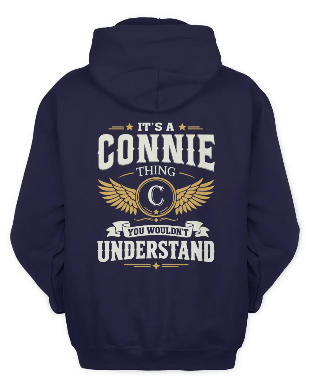 CONNIE KT06-M008 It’s a [NAME] Thing – You Wouldn’t Understand | Personalized Vintage T-Shirt - Unisex Hoodie - Navy