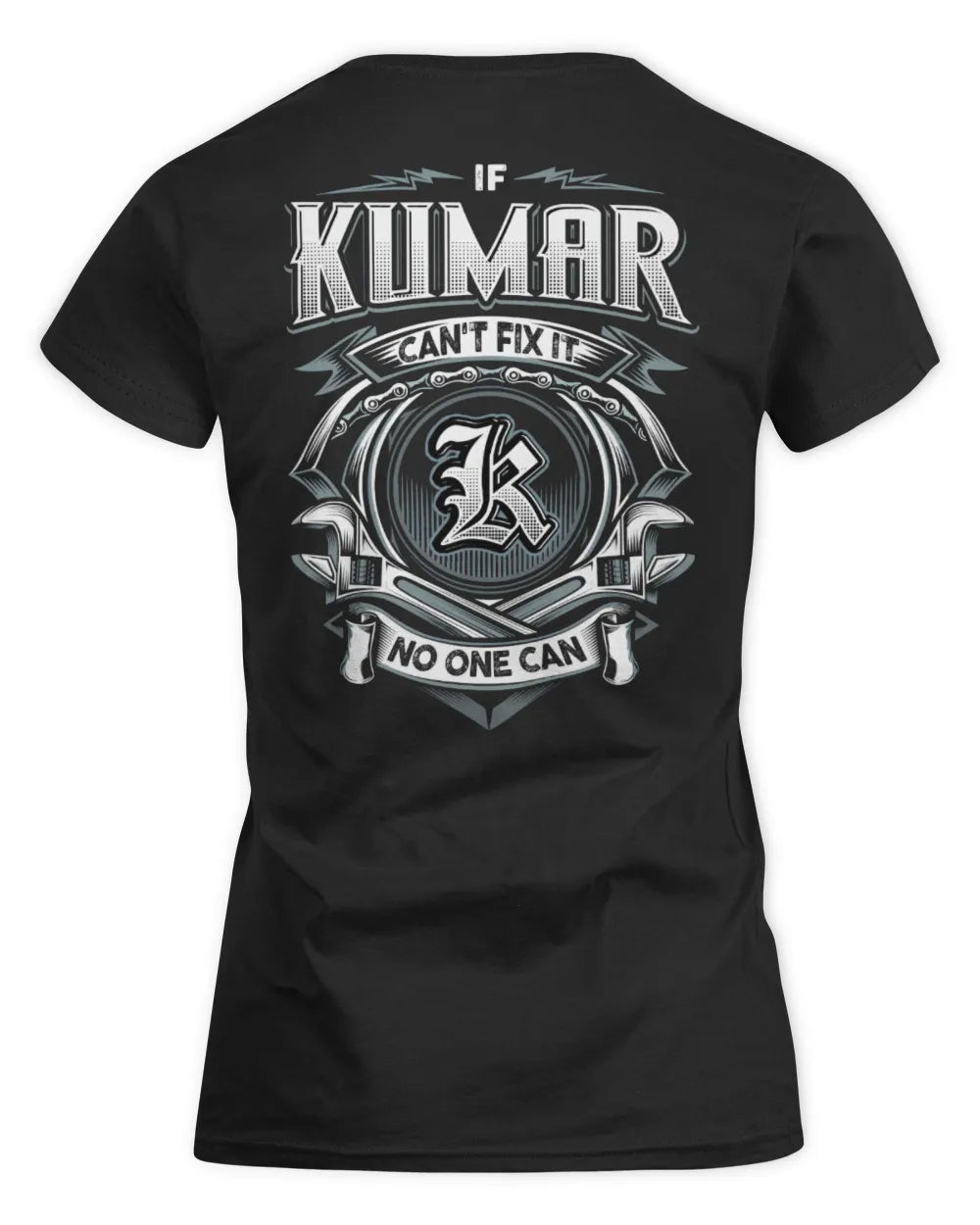 KUMAR AP81-K4-626 - Personalized Ahmed Quote Apparel “If Ahmed Can't Fix It, No One Can” - Women's Standard T-Shirt - Black