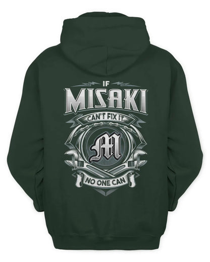 MISAKI AP81-K4-626 - Personalized Ahmed Quote Apparel “If Ahmed Can't Fix It, No One Can” - Unisex Hoodie - Forest Green