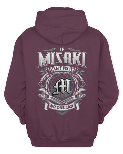 MISAKI AP81-K4-626 - Personalized Ahmed Quote Apparel “If Ahmed Can't Fix It, No One Can” - Unisex Hoodie - Maroon