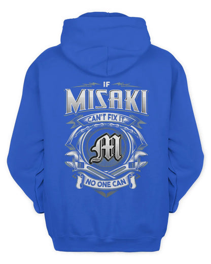MISAKI AP81-K4-626 - Personalized Ahmed Quote Apparel “If Ahmed Can't Fix It, No One Can” - Unisex Hoodie - Royal