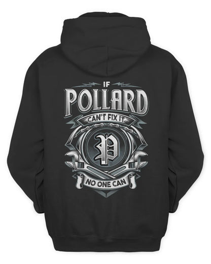 POLLARD AP81-K4-626 - Personalized Ahmed Quote Apparel “If Ahmed Can't Fix It, No One Can” - Unisex Hoodie - Black