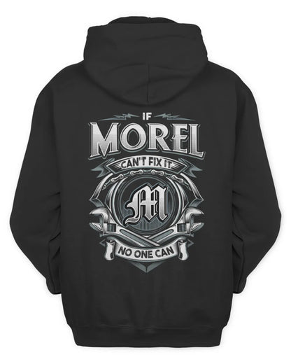 MOREL AP81-K4-626 - Personalized Ahmed Quote Apparel “If Ahmed Can't Fix It, No One Can” - Unisex Hoodie - Black