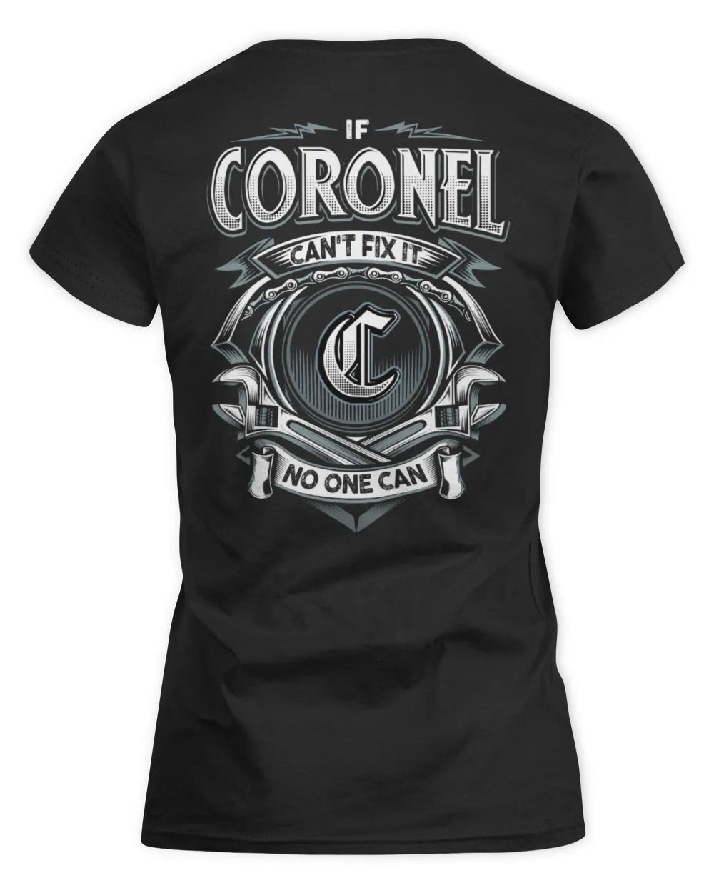 CORONEL AP81-K4-626 - Personalized Ahmed Quote Apparel “If Ahmed Can't Fix It, No One Can” - Women's Standard T-Shirt - Black