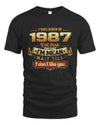 1987 TH02-K4 – Funny Birth Year Attitude Quote T-Shirt
