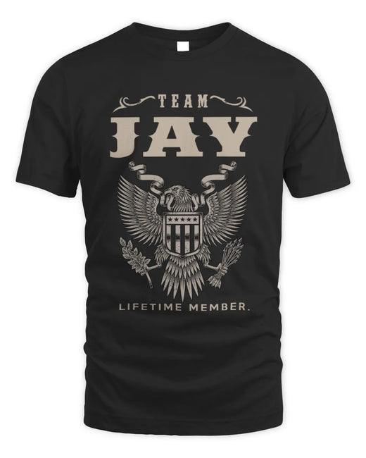 JAY TP06-K82 – Personalized Classic Style Apparel “Team NAME Lifetime Member”