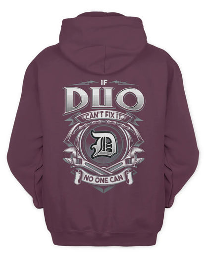 DUO AP81-K4-626 - Personalized Ahmed Quote Apparel “If Ahmed Can't Fix It, No One Can” - Unisex Hoodie - Maroon