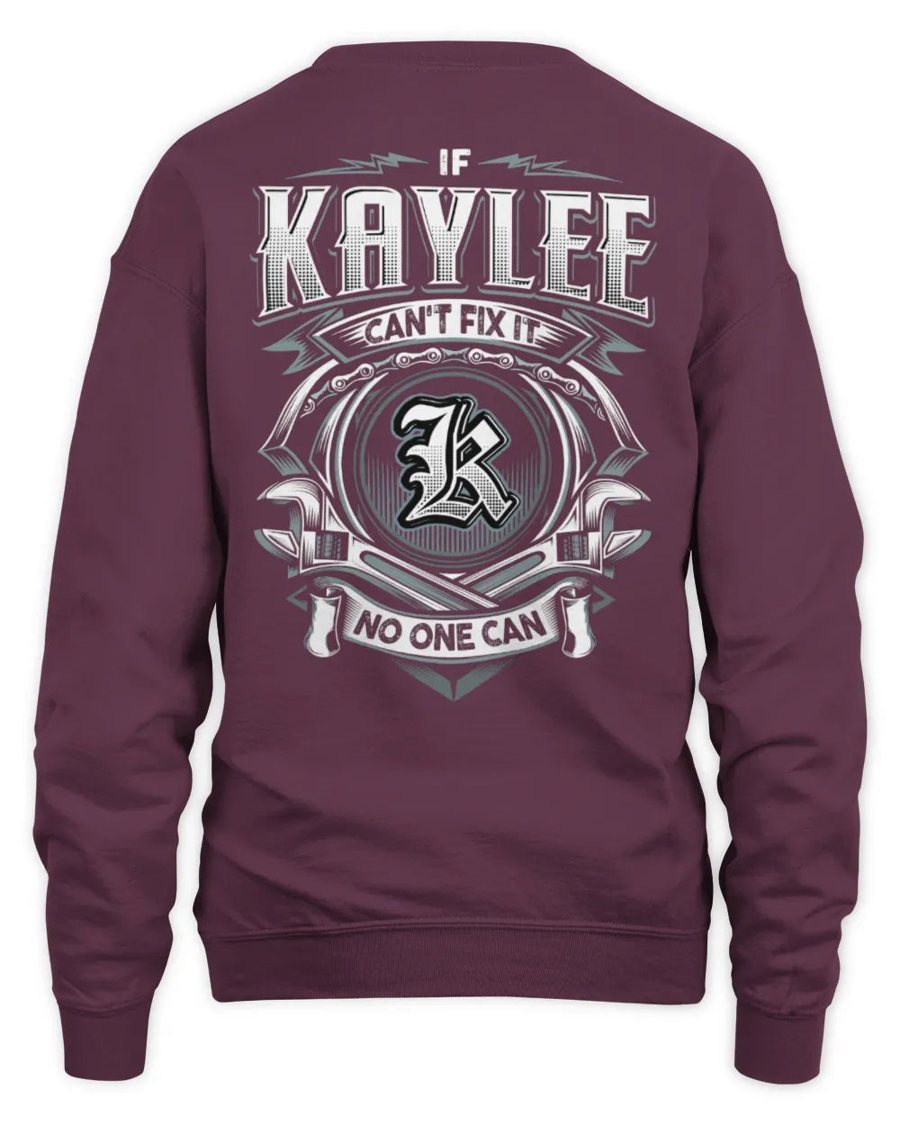 KAYLEE AP81-K4-626 - Personalized Ahmed Quote Apparel “If Ahmed Can't Fix It, No One Can” - Unisex Sweatshirt - Maroon