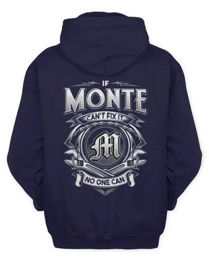 MONTE AP81-K4-626 - Personalized Ahmed Quote Apparel “If Ahmed Can't Fix It, No One Can” - Unisex Hoodie - Navy
