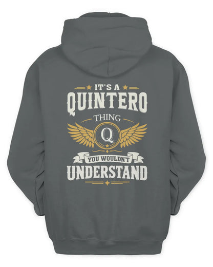 QUINTERO KT06-M008 It’s a [NAME] Thing – You Wouldn’t Understand | Personalized Vintage T-Shirt - Unisex Hoodie - Charcoal