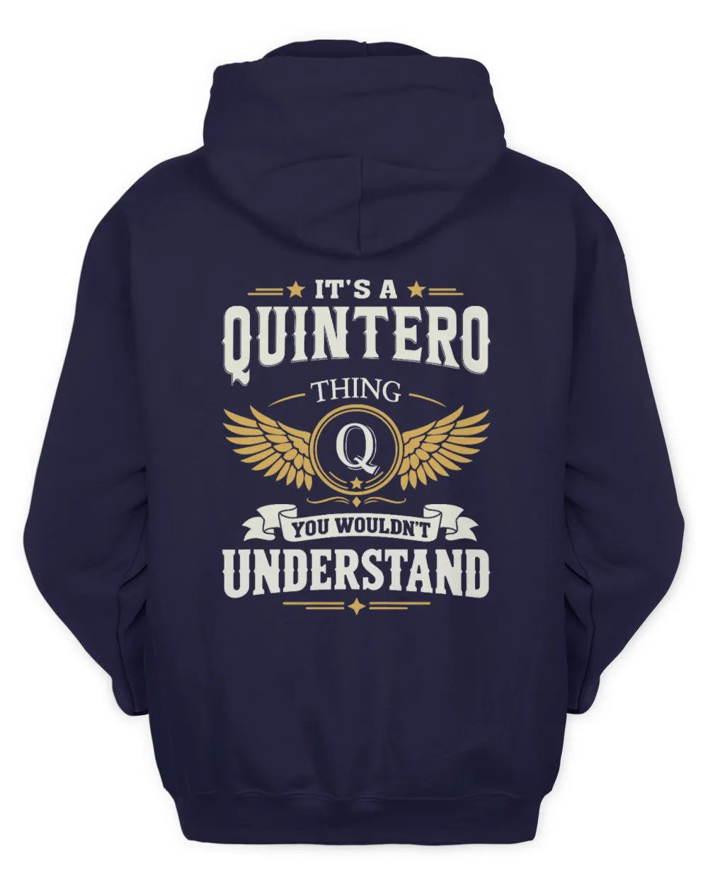 QUINTERO KT06-M008 It’s a [NAME] Thing – You Wouldn’t Understand | Personalized Vintage T-Shirt - Unisex Hoodie - Navy