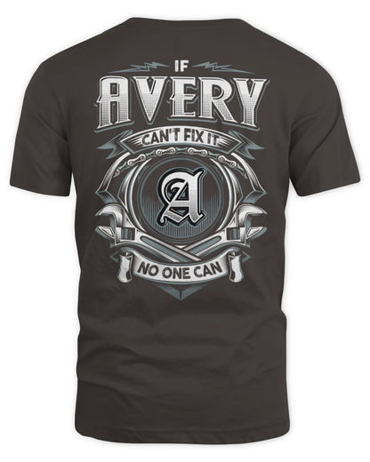 AVERY AP81-K4-626 - Personalized Ahmed Quote Apparel “If Ahmed Can't Fix It, No One Can” - Unisex Standard T-Shirt - Dark Chocolate
