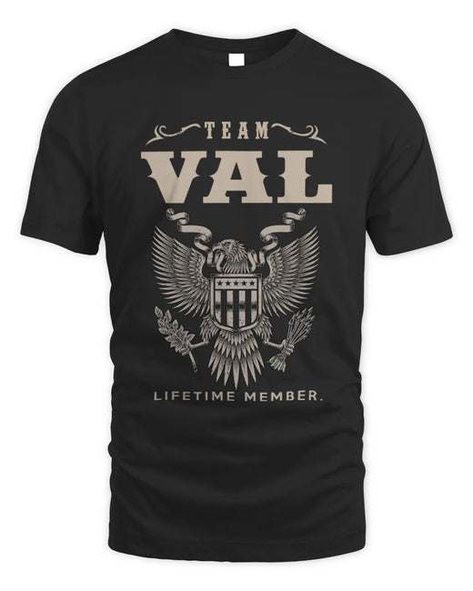 VAL TP06-K82 – Personalized Classic Style Apparel “Team NAME Lifetime Member”