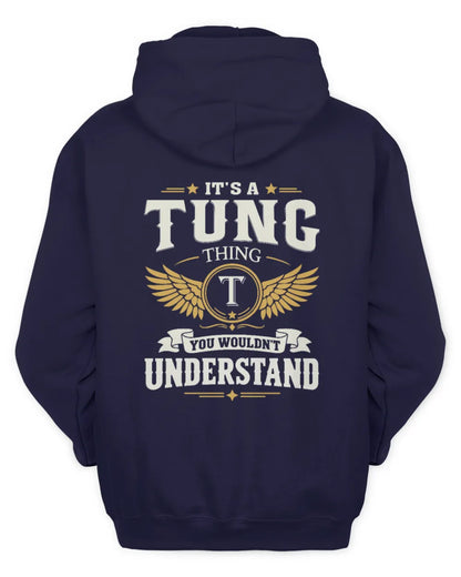 TUNG KT06-M008 It’s a [NAME] Thing – You Wouldn’t Understand | Personalized Vintage T-Shirt - Unisex Hoodie - Navy