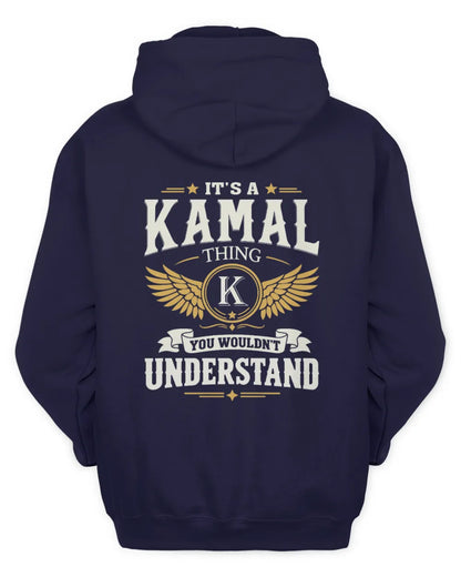 KAMAL KT06-M008 It’s a [NAME] Thing – You Wouldn’t Understand | Personalized Vintage T-Shirt - Unisex Hoodie - Navy