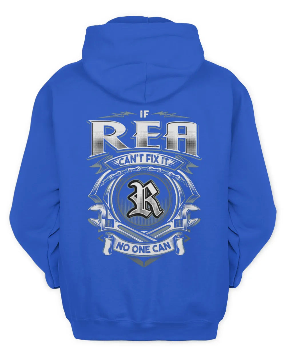 REA AP81-K4-626 - Personalized Ahmed Quote Apparel “If Ahmed Can't Fix It, No One Can” - Unisex Hoodie - Royal