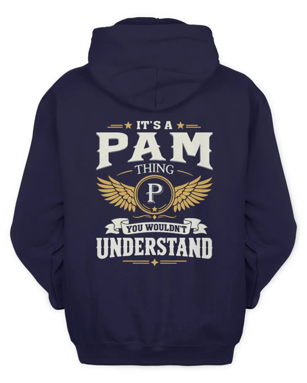 PAM KT06-M008 It’s a [NAME] Thing – You Wouldn’t Understand | Personalized Vintage T-Shirt - Unisex Hoodie - Navy
