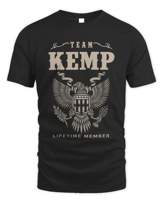 KEMP TP06-K82 – Personalized Classic Style Apparel “Team NAME Lifetime Member”