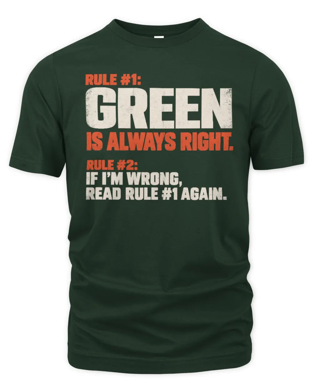 GREEN NP1-H006 - Always Right Personalized Name T-Shirt – Funny Custom Name Shirt - Unisex Standard T-Shirt - Black