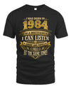 1984 TH03-K4 – Funny Birth Year Multitasker Quote T-Shirt