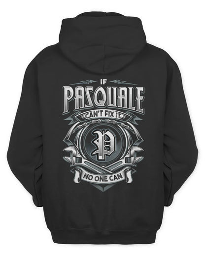 PASQUALE AP81-K4-626 - Personalized Ahmed Quote Apparel “If Ahmed Can't Fix It, No One Can” - Unisex Hoodie - Black