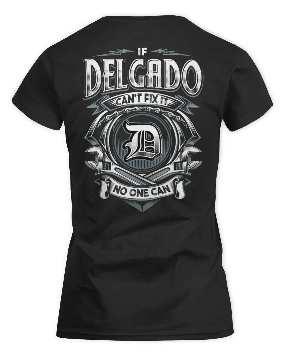 DELGADO AP81-K4-626 - Personalized Ahmed Quote Apparel “If Ahmed Can't Fix It, No One Can” - Women's Standard T-Shirt - Black