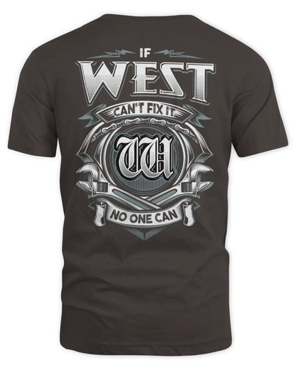 WEST AP81-K4-626 - Personalized Ahmed Quote Apparel “If Ahmed Can't Fix It, No One Can” - Unisex Standard T-Shirt - Dark Chocolate