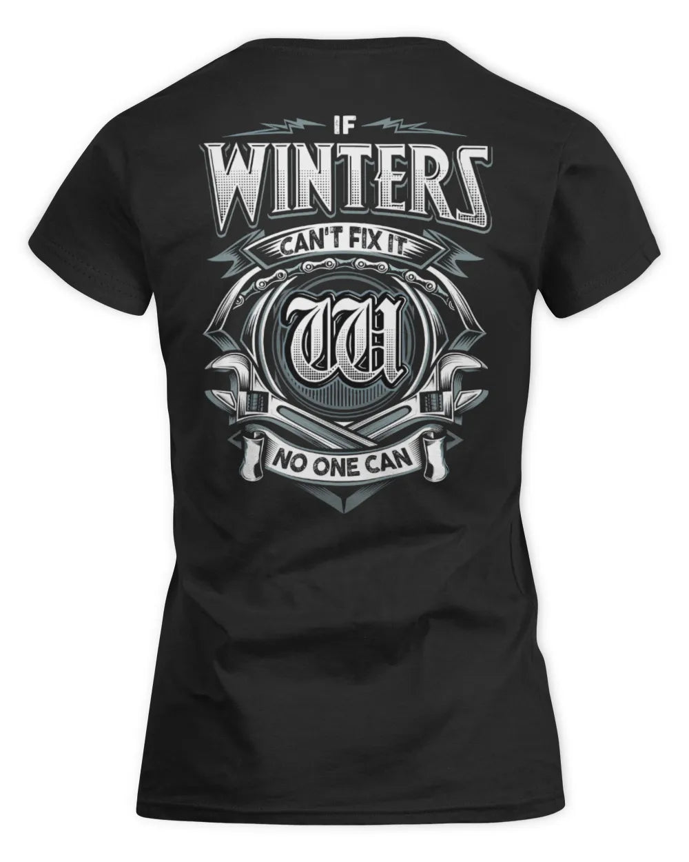 WINTERS AP81-K4-626 - Personalized Ahmed Quote Apparel “If Ahmed Can't Fix It, No One Can” - Women's Standard T-Shirt - Black