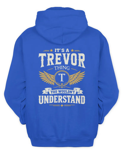 TREVOR KT06-M008 It’s a [NAME] Thing – You Wouldn’t Understand | Personalized Vintage T-Shirt - Unisex Hoodie - Royal