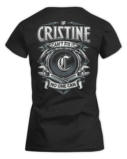 CRISTINE AP81-K4-626 - Personalized Ahmed Quote Apparel “If Ahmed Can't Fix It, No One Can” - Women's Standard T-Shirt - Black