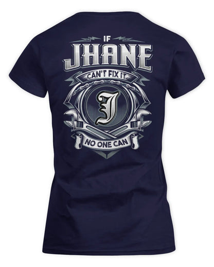 JHANE AP81-K4-626 - Personalized Ahmed Quote Apparel “If Ahmed Can't Fix It, No One Can” - Women's Standard T-Shirt - Navy