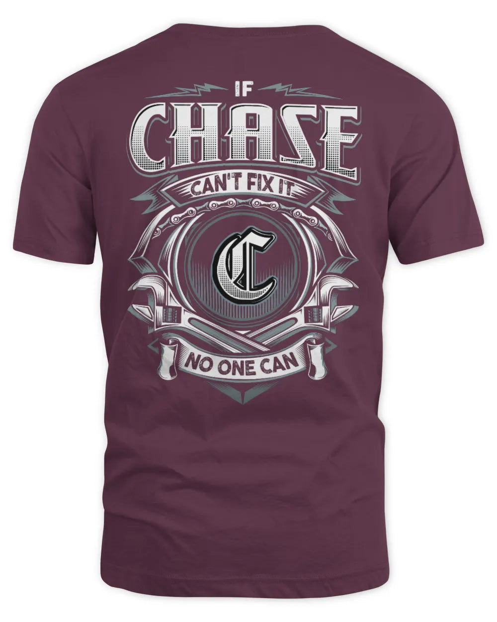 CHASE AP81-K4-626 - Personalized Ahmed Quote Apparel “If Ahmed Can't Fix It, No One Can” - Unisex Standard T-Shirt - Maroon