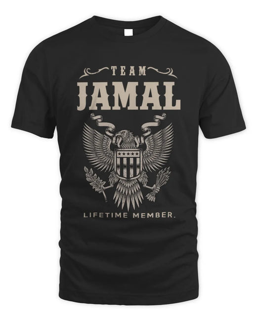 JAMAL TP06-K82 – Personalized Classic Style Apparel “Team NAME Lifetime Member”