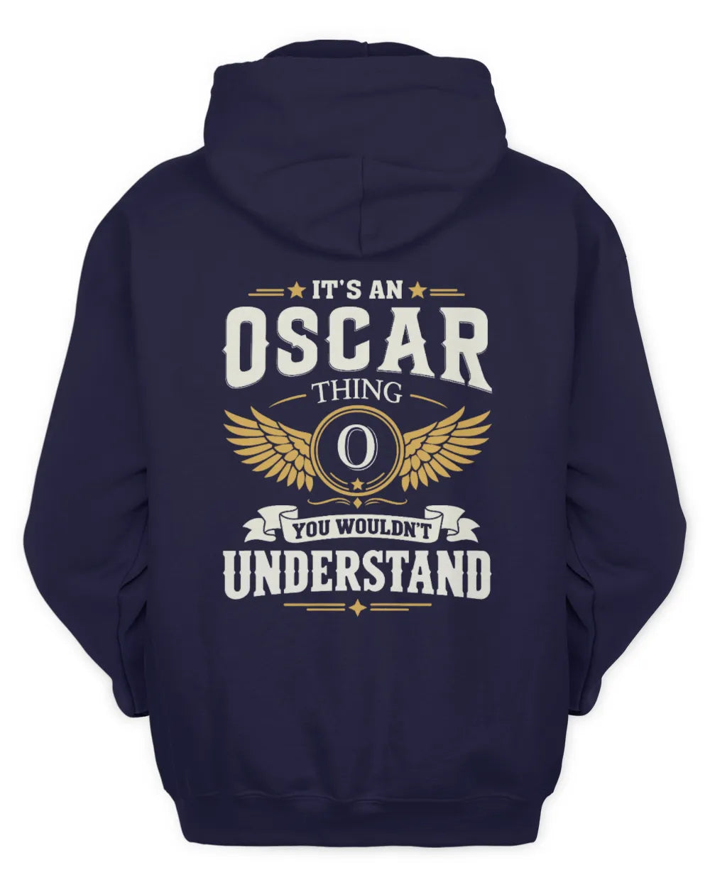 OSCAR KT06-M008 It’s a [NAME] Thing – You Wouldn’t Understand | Personalized Vintage T-Shirt - Unisex Hoodie - Navy