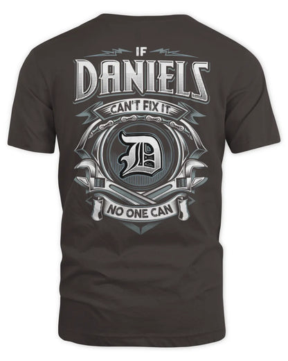 DANIELS AP81-K4-626 - Personalized Ahmed Quote Apparel “If Ahmed Can't Fix It, No One Can” - Unisex Standard T-Shirt - Dark Chocolate
