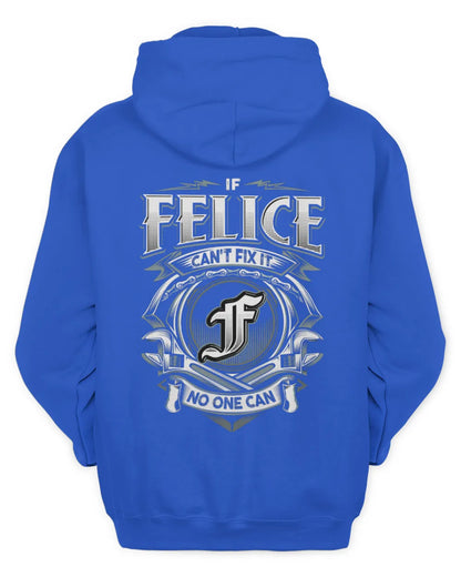 FELICE AP81-K4-626 - Personalized Ahmed Quote Apparel “If Ahmed Can't Fix It, No One Can” - Unisex Hoodie - Royal