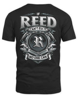 REED AP81-K4-626 - Personalized Ahmed Quote Apparel “If Ahmed Can't Fix It, No One Can” - Unisex Standard T-Shirt - Black