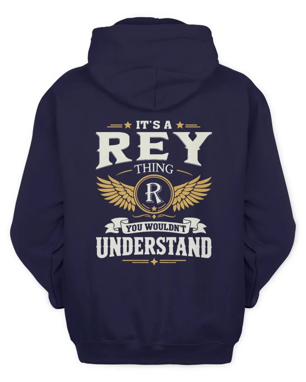 REY KT06-M008 It’s a [NAME] Thing – You Wouldn’t Understand | Personalized Vintage T-Shirt - Unisex Hoodie - Navy